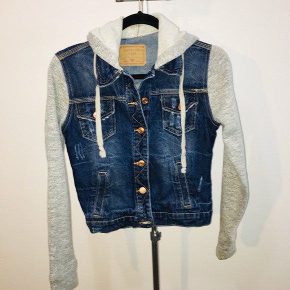 Amethyst Jeans Jackets & Blazers - Amethyst Jeans Jacket Small wtih cotton hood